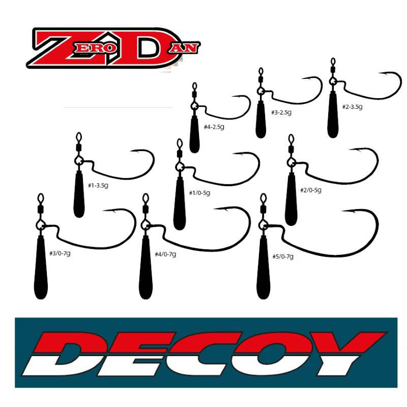 Decoy Zero Dan Worm 217 Hook #1 - 3,5 gr.-1
