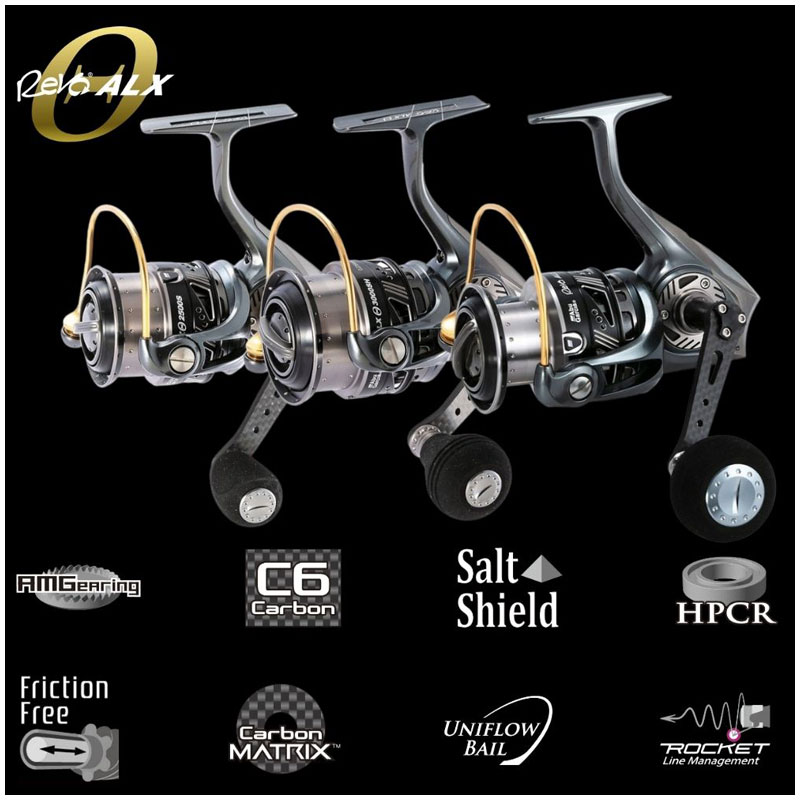 Mulinello Spinning Abu Garcia JDM ALX Theta 2500MSH