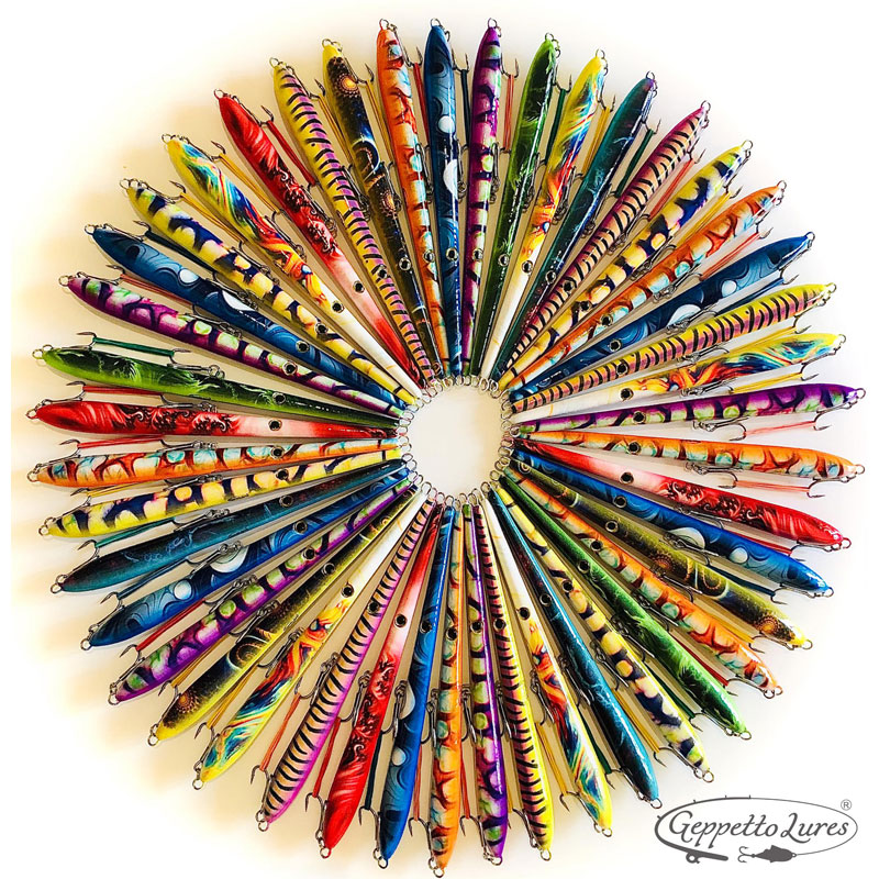 Geppetto Lures Narak 230-F Red Smoke