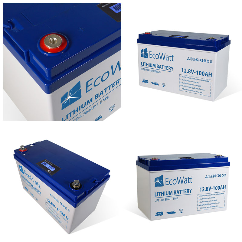 Ultimatron EcoWatt Batteria LiFePo4 100AH 12V -3