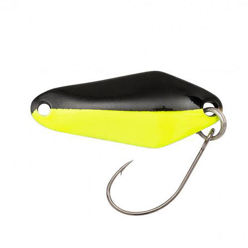 Berkley Area Game Spoon CHISAI 1,8 gr Chartreuse Black front / Black back