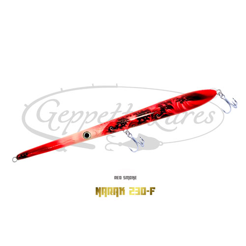 Geppetto Lures Narak 230-F Red Smoke