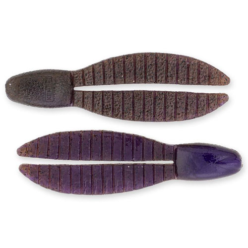 Softbait Keitech Flex Chunk Medium 3 Brown Purple