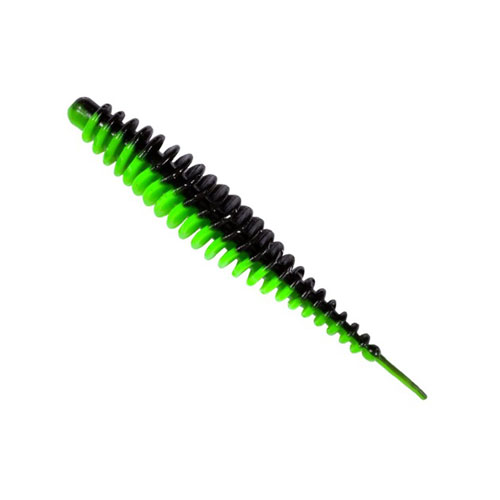 Magic Trout T-Worm I-Tail 65 Garlic Neon Green / Black