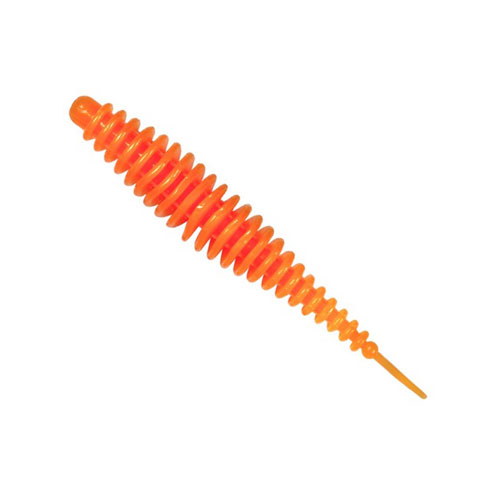 Magic Trout T-Worm I-Tail 65 Garlic Neon Orange