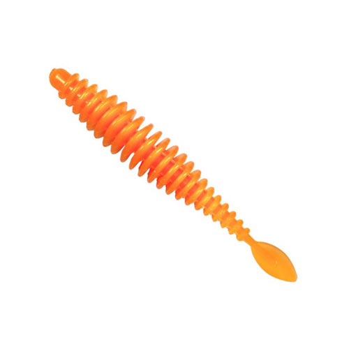Magic Trout T-Worm P-Tail 65 Chilli-Cheese Neon Orange