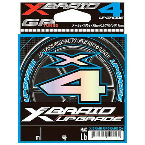 X Braid X4 UpGrade Multicolor PE#0.6 - 12 Lb - 150 m