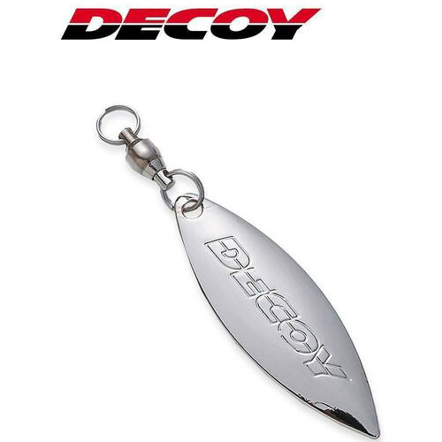 Decoy Rolling Blade Willow Leaf BL-6 Silver Size #2