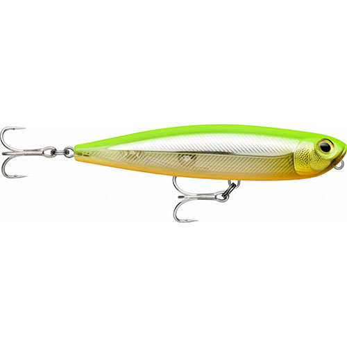 Rapala PXR Pencil 127 Saltwater Silver Fluoreshent Chart