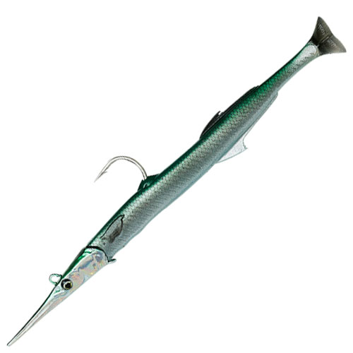 Savage Gear 3D Needlefish Pulstail 18cm  26g  Green Needlefish