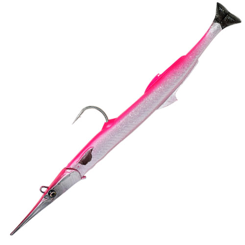 Savage Gear 3D Needlefish Pulstail 18cm  26g  Pink Silver